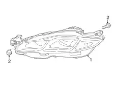 Фара JAGUAR C2D60279