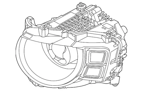 HEADLAMP AND FLASHER LR130009 LAND ROVER
