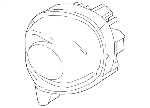 Фара противотуманная MAZDA B63B51690A