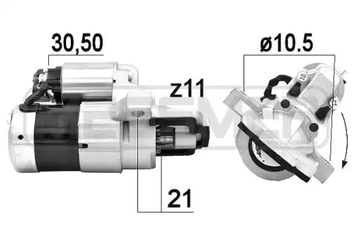 Стартер MESSMER 220921A