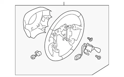 Рулевое колесо SUBARU 34311FE050