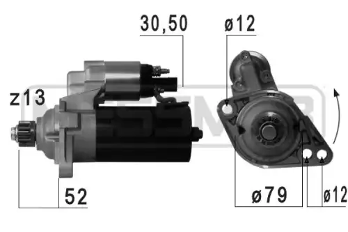 Стартер MESSMER 220673A
