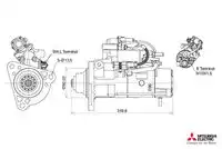 Стартер KUTNAK 723405/M