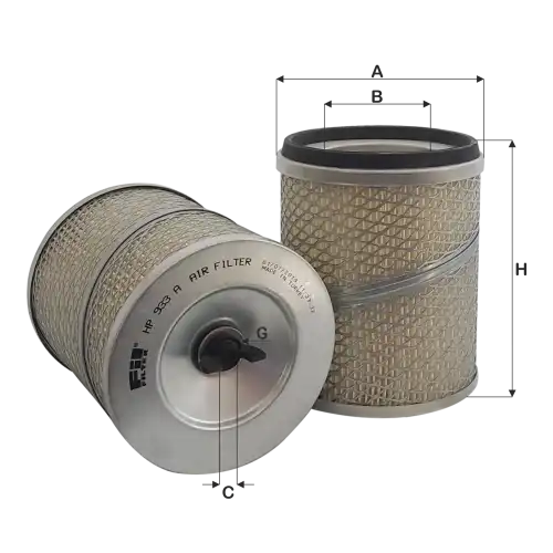 Воздушный фильтр HP 933 A FIL FILTER