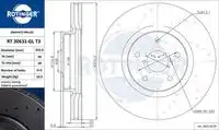 Тормозной диск ROTINGER RT 20631-GL T3