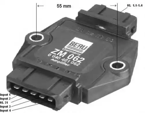 Модуль зажигания BERU 40401062