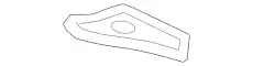Панель задней полки 6431153040 TOYOTA / LEXUS