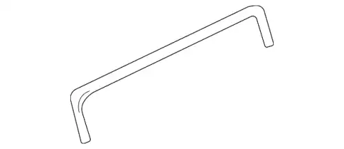 Ручка двери PORSCHE 9J1839872