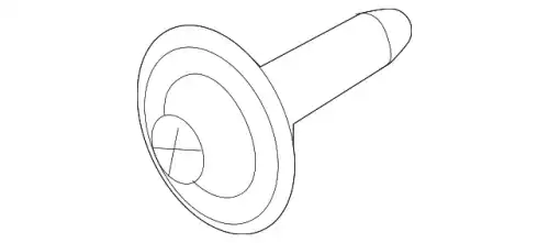 Hex socket head bolt (comb PAF107381 PORSCHE