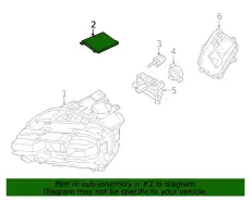 Matrix light module 9J1941661 PORSCHE