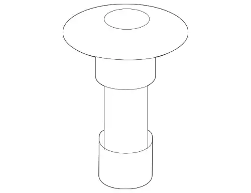 Retaining clip 9J1853755 PORSCHE