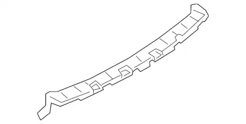 Securing strip 9Y3807861 PORSCHE