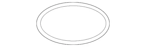 snap ring PAF008572 PORSCHE