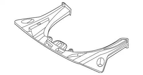 Support 9J1807617 PORSCHE