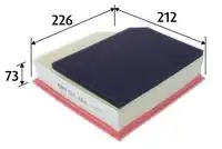 Фильтр воздушный VALEO 585444