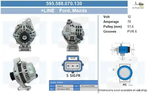Генератор CV PSH 595.588.070.130