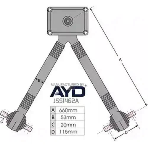 Рычаг подвески JURATEK JSS1462A