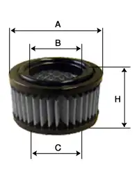 Фильтр воздушный SAMPIYON CH 0124 MG