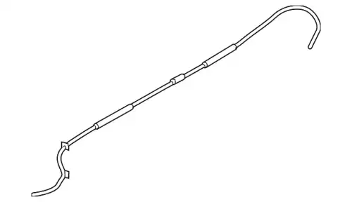 Battery cable 9P9971345B PORSCHE