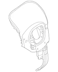 Charging socket 9J1821248A PORSCHE