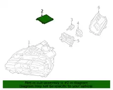 Control unit for LED lamp 992941592BA PORSCHE