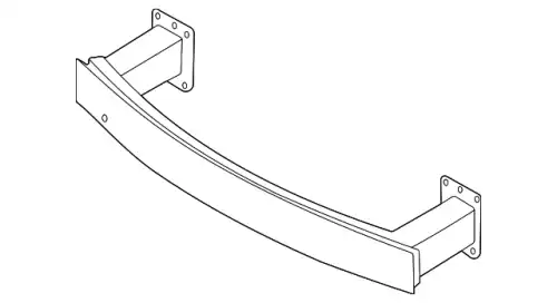Cross member 9J1805241B PORSCHE