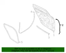 Ручка двери PORSCHE 9J1839775A