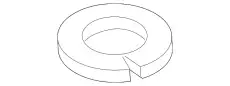 Insert part 992512353A PORSCHE