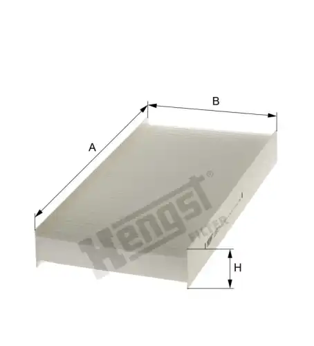 Салонный фильтр HENGST E2951LI