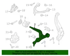 track control arm, complet 971407151R PORSCHE