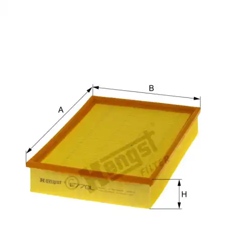 Фильтр воздушный HENGST E770L