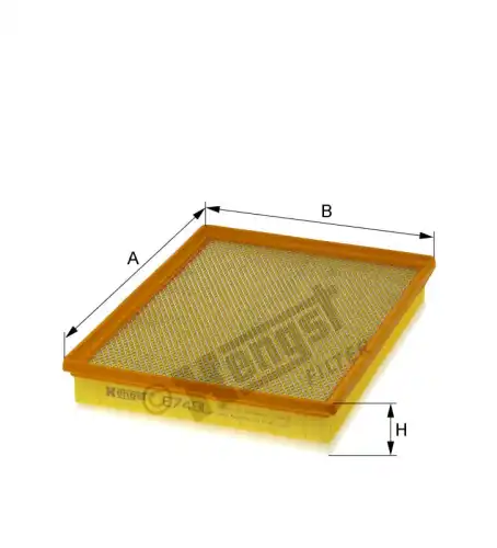Фильтр воздушный HENGST E749L