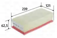Фильтр воздушный VALEO 585418