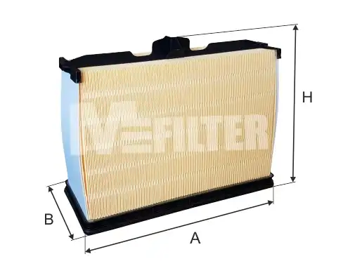 Фильтр воздушный MFILTER K 2006