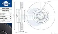 Тормозной диск ROTINGER RT 20989-GL