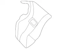 Closing plate primed 9J1813327YGRV PORSCHE