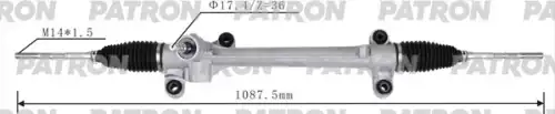 Рулевая рейка PATRON PSG3121