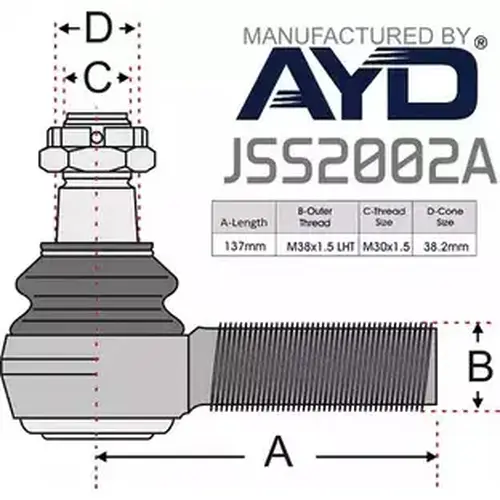 Рулевой наконечник JURATEK JSS2002A