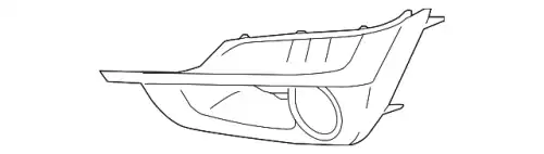 Фара противотуманная SUBARU 57731FJ300
