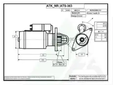 Стартер AES ATS-363