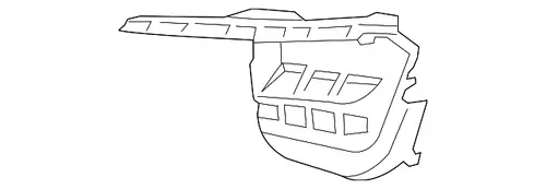 Решетка бампера VAG 95B8076811E0