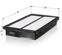 Воздушный фильтр AR1628PMJ TECNECO