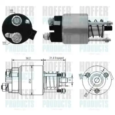 Стартер HOFFER 6646102