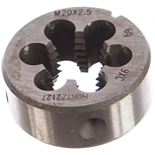 HORTZ Плашка М20x2,5 9ХС 204050