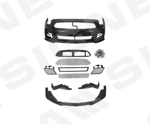 Бампер пер. GT500 комплект PFD04337GT500 SIGNEDA