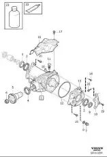 32249344 DRIVE SHAFT SEAL VOLVO