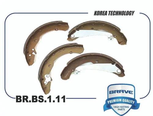 Тормозные колодки барабанные BRAVE BR.BS.1.11