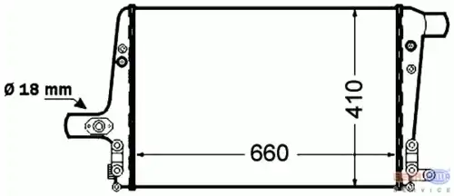 Интеркулер HELLA 8ML 376 776-041