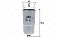 Топливный фильтр VALEO 587186