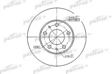 Тормозной диск PATRON PBD2728 ,